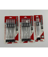 Lot of Pentel Pens R.S.V.P. Black Ink Fine Comfort Zone Grip Office Supp... - $17.41