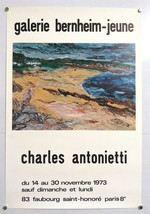 Charles Antonietti - Original Exhibition Poster - G.Bernheim - 1973 - £129.42 GBP