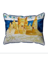 Betsy Drake Sand Castle Extra Large Zippered Pillow 20x24 - £48.66 GBP