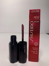 Shiseido The Makeup Lacquer Rouge Liquid Lipstick RS723 Hellebore Deep Rose NIB - $16.99