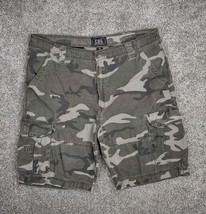 CSG Shorts Mens 40 Green Camo Cargo Ripstop Fabric Military Army Reinforced - £19.91 GBP