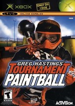 Greg Hastings&#39; Tournament Paintball Xbox Great Condition Fast Shipping - $6.93