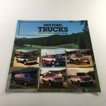 1985 Ford Trucks Ranger 4x4 4x2 Dealership Car Auto Brochure Catalog - £7.55 GBP