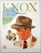 1947 Print Ad Knox Foxhound Men&#39;s Hats Fifth Avenue,New York - £11.48 GBP