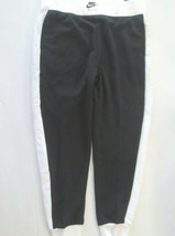 Nike Women Air BB Jogger Pants - CV8573 - Black White 010 - Size XL - NWT - £31.44 GBP