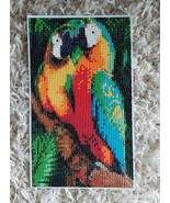 Diamond Art Wall Picture Parrot Birds Red Green  - $5.99