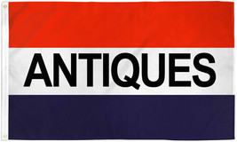 Antiques Flag 3x5 Antique Store Banner Sign Vintage Shop Antiques Sold Here - £10.99 GBP