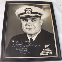 1952-53 PHOTO CAPTAIN COURTNEY SHANDS USS ORISKANY AIRCRAFT CARRIER USN ... - £116.84 GBP