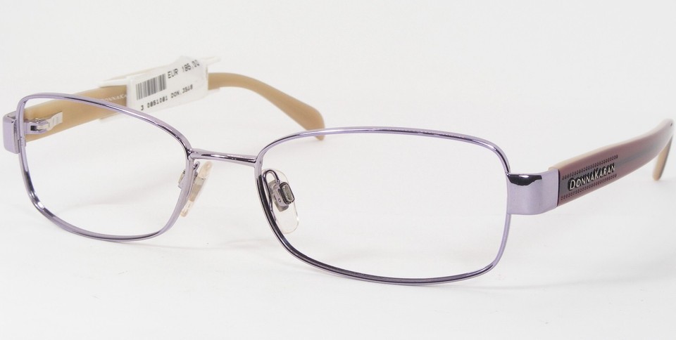 DONNA KARAN 3519 1025 Lavender UNIQUE RARE EYEGLASSES GLASSES 51-16-135m... - $98.98 DONNA KARAN 3519 1025 Lavender UNIQUE RARE EYEGLASSES GLASSES 51-16-135m... - $98.98