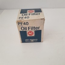 Vintage AC Delco PF40 Oil Filter, NOS With Box - £9.91 GBP