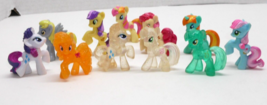 Hasbro My Little Pony PVC 11 Figure Lot MLP Blind Bag Translucent Glitter - £13.58 GBP