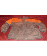 FREE COUNTRY TECH FC XTREME ORANGE BROWN INSULATED WINTER JACKET KIDS YO... - $16.25
