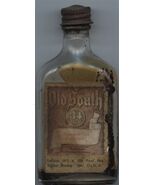 Old South 34 Proof Fine Blended Whiskey Empty Miniature Glass Bottle 1930's - $148.50