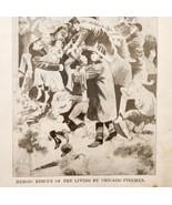 1904 Firemen Rescue The Living From The Chicago Iroquois Theater Fire DWNN5 - €26,04 EUR