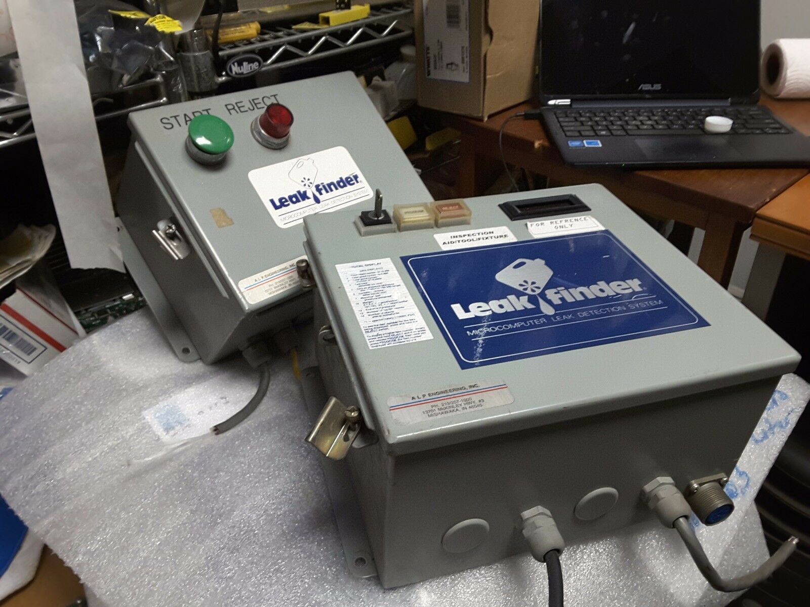 Primary image for ALP ENGINEERING LEAK FINDER LEAK DETECTION SYSTEM MICROCOMPUTER RARE $149