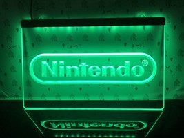 Nintendo Game Illuminated Led Neon Sign Home Decor, Room, Lights Décor Craft Art - £20.44 GBP+