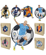 Football Star Wooden Puzzles for Kids Adults Elegant Shape Sports Stars ... - £15.68 GBP+