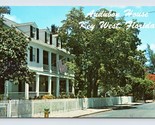 Audobon House Key West Florida FL UNP Chrome Postcard H17 - $2.92