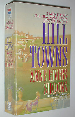 Hill Towns A Novel By Anne Rivers Siddons - $4.99
