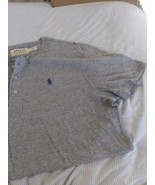 Ralph Lauren Denim &amp; Supply Polo Shirt Mens XL Gray Eagle Logo Preppy  - $281.77 MXN