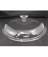 VINTAGE PYREX 30 CLEAR GLASS CASSEROLE REPLACEMENT LID ONLY - £7.51 GBP