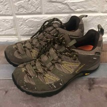 Merrell Siren Sport Women&#39;s Hiking Shoe size 6 Gore Tex Vibram Sole brown - $40.97