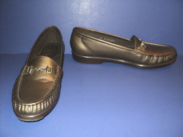 SAS Women&#39;s SIZE 10 N Bronze Metro Loafers Moccasins #2122-070 - £34.59 GBP