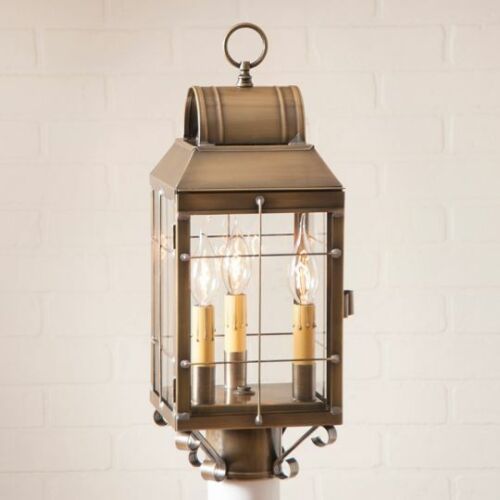 Primary image for Martha's Post Lantern Light in Weathered Brass