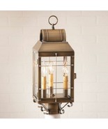 Martha&#39;s Post Lantern Light in Weathered Brass - £293.64 GBP