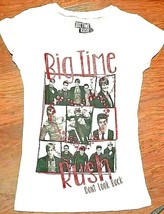Big Time Rush Group Nickelodeon Juniors/Young Girl T-Shirt &quot;Don&#39;t Look B... - $6.77