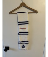 Toronto Maple Leafs NHL Hockey Scotiabank White Winter Scarf 52&quot; by 6&quot; - €12,73 EUR