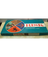 Risk Vintage 1968 Board Game Dice Cards Plastic Pieces Continental Strat... - £23.12 GBP