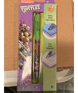 Teenage Mutant Ninja Turtles Pen Black Ink 1.0 mm w/Stylus Tip*NEW/OPEN ... - $9.99