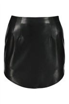 Bishop + Young marcela vegan leather skirt in Black - $56.00