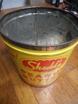 Vintage "Shedd's Peanut Butter" Tin Bucket - $8.91