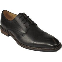 Men's Shoes Steve Madden Soft Leather upper Lace Up Navin BLack image 10