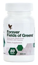 Forever Living Fields Of Greens Healthy Digestion Kosher Barley Grass 3 Pack - £30.42 GBP