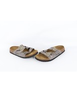 Vtg Betula Birkenstock Womens 7 Distressed Snakeskin Jeweled Buckle Sand... - $54.40