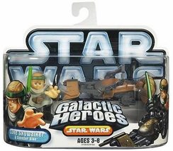 Star Wars Galactic Heroes - Luke Skywalker Endor with Speederbike - £13.30 GBP