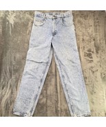 Original Arizona Jean Co. Acid Wash Jeans Vintage Style Denim 32x32 1990s - $95.72 CAD