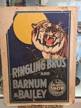 1944 Mounted Litho Ringling And Barnum Bailey Circus Greatest Show On Earth - £76.75 GBP