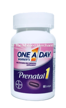 Bayer One A Day Women&#39;s Prenatal 1 Multi 60 softgels each 10/2024 FRESH! - £9.51 GBP