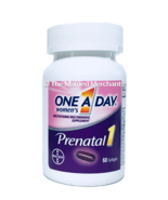 Bayer One A Day Women's Prenatal 1 Multi 60 softgels each 10/2024 FRESH! - $11.95