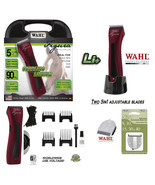 Wahl FIGURA Lithium CORDLESS Pet Horse Clipper KIT TWO  5 in 1 BLADES,CO... - $199.99