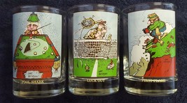 Vintage Arby&#39;s Collector Promo Drinking Glasses Gary Patterson Complete ... - $17.00