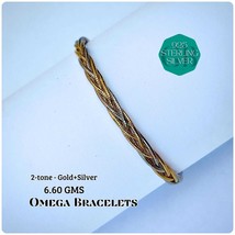 925 Silver Bracelet - Italian Omega Bracelet - Modern look - $35.65 CAD+