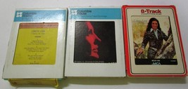 VTG Lot of 3 - 8 Track Tapes UNTESTED AS IS Loretta Lynn Country Music  - £11.84 GBP