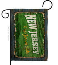 New Jersey Vintage - Impressions Decorative Garden Flag G142975-BO - £15.71 GBP