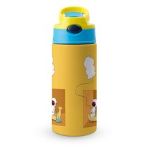 Mondxflaur Cartoon Steel Thermo Mug for Children&#39;s Water Cup 350ml - £15.80 GBP