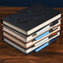 Thick Leather Vintage Journal A5 Notebook Lined Paper Writing Diary 352 Pages - £24.10 GBP